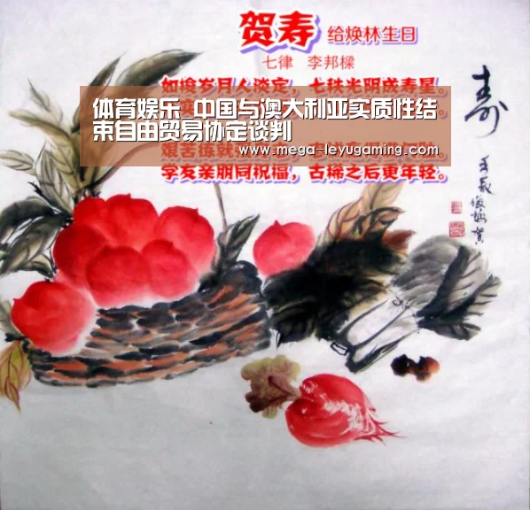 体育娱乐_中国与澳大利亚实质性结束自由贸易协定谈判(图2) 乐鱼app手机版下载